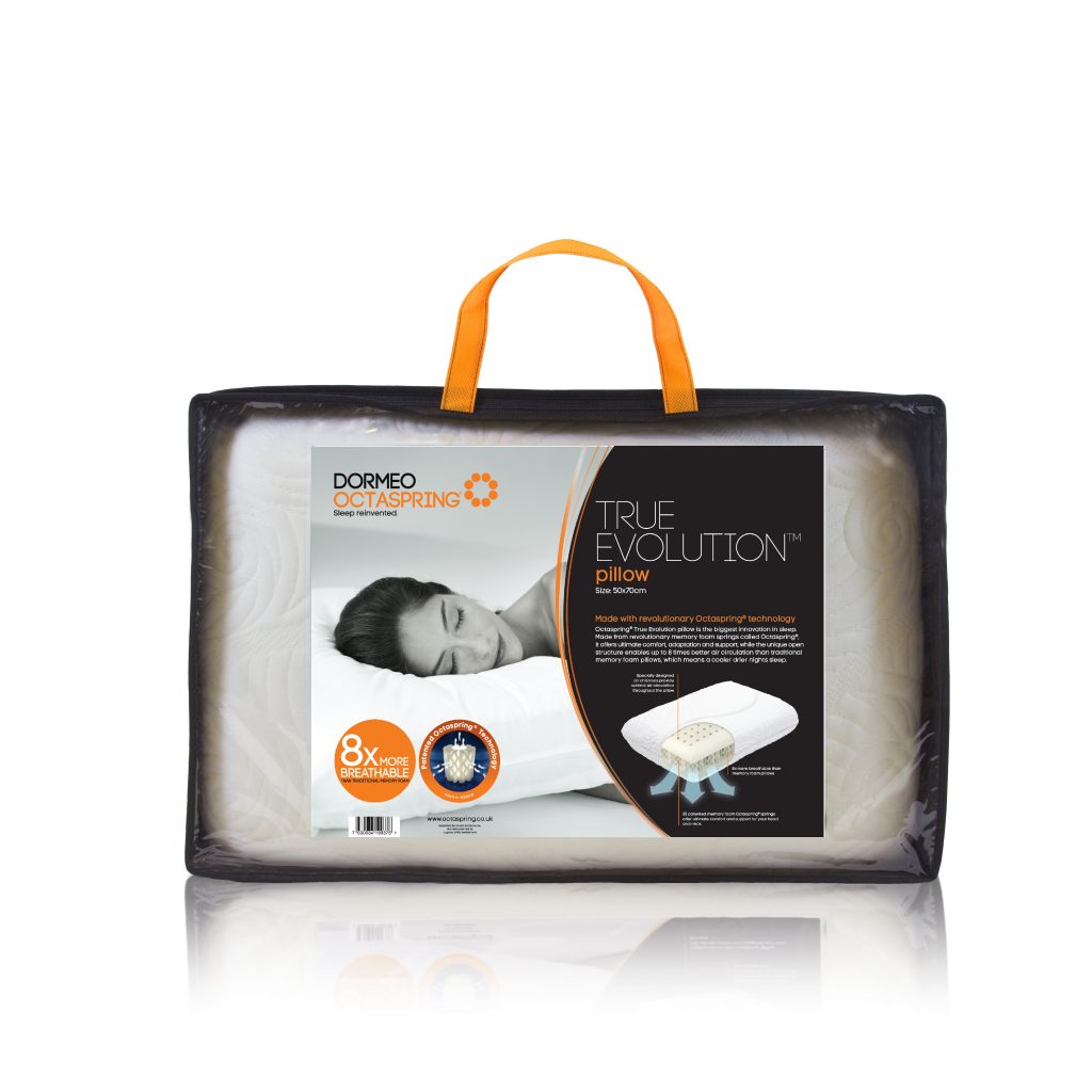 Dormeo Octaspring true Evolution Pillow Packaging