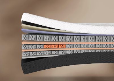 Octaspring Sirocco Memory Foam Mattress, Double