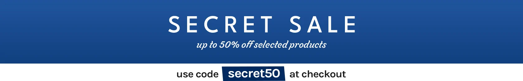Secret Sale Secret Sale