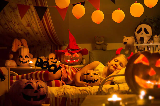 5 Halloween Sleep Tips for Parents